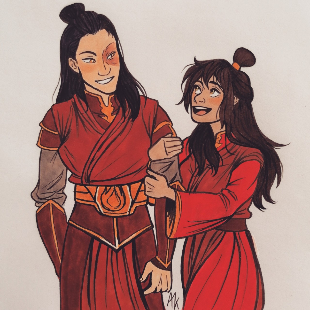 i like to think that after the war (and the events of the existing atla com...