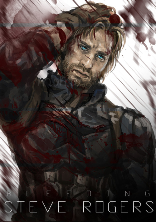 000momo000:BLEEDING / DROWNINGSTEVE ROGERS / TONY...