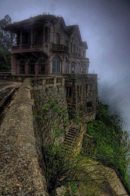 exploreelsewhere:Abandoned hotel in Colombia. [498x750] ✈