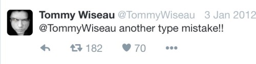 orrelse21:Best of Tommy Wiseau tweets