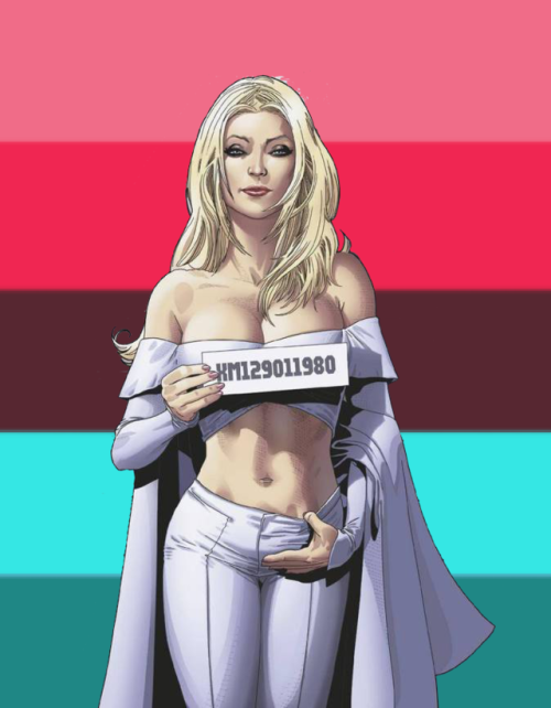 urfavepegs:Anonymous submitted:Emma Frost (from X-Men) pegsshe...