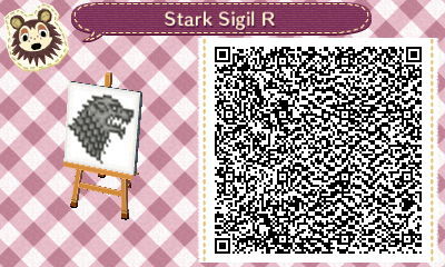 Animal Crossing Game Of Thrones Qr Codes