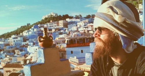 #oldmedina #chefchaouen #bluecity #beard #sunlight...