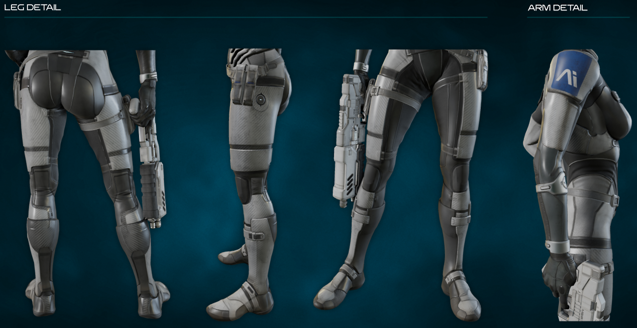 mass effect – Bikini Armor Battle Damage