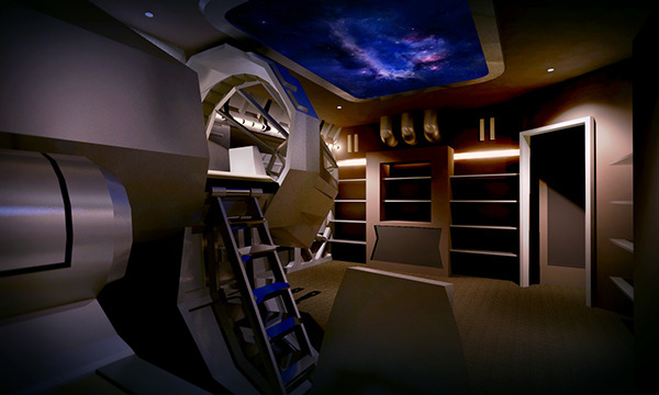 Tiefighters Star Wars Themed Bedroom Designed By Andy Chang