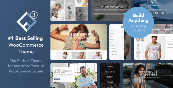 Flatsome v3.10.3 - Multi-Purpose Responsive WooCommerce Theme Nulled