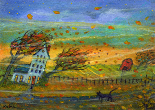 bookofoctober:Art cards by Kathe Soave