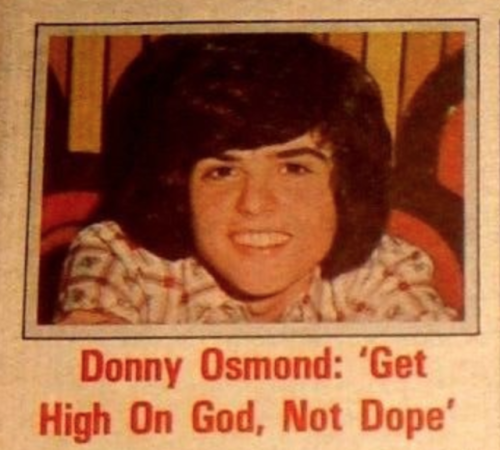 oldshowbiz:Donny Osmond: Narc.