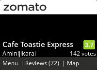 Cafe Toastie Express Menu, Reviews, Photos, Location and Info - Zomato