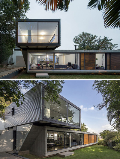 contemporist:<br /><br />A Home Of Concrete And Steel By Metro Arquitetos Associados (São Paulo, Brazil) - via contemporist.com