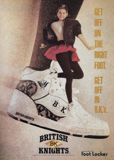 vintage british knights shoes