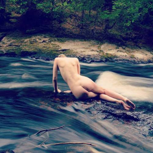 River Faeries Series #mtlphotographer #mtlmodel #river #artnude...