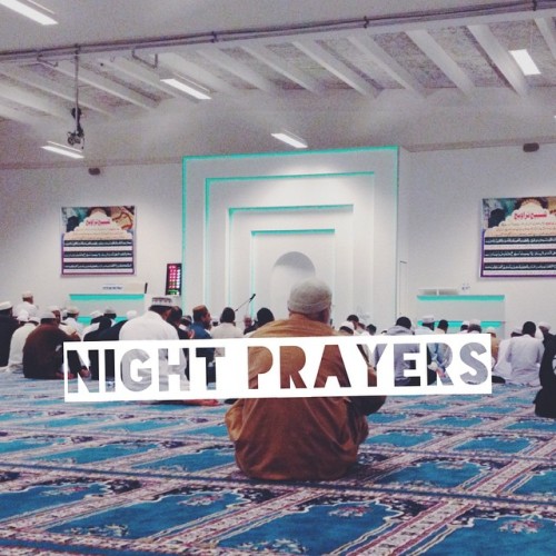 Taraweeh prayer at Masjid Vest at Albertslund // {special prayer...