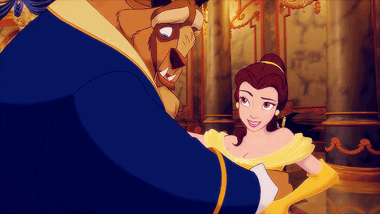 beauty and beast gif live action