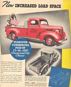 @1939-1947 Dodge Plymouth Fargo Trucks