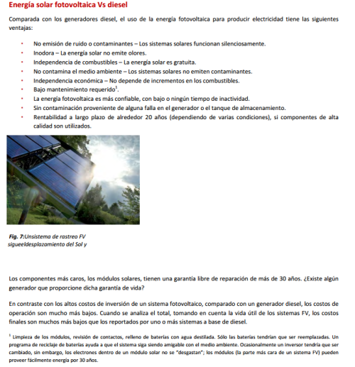 La energía solar fotovoltaica es una fuente de energía que...