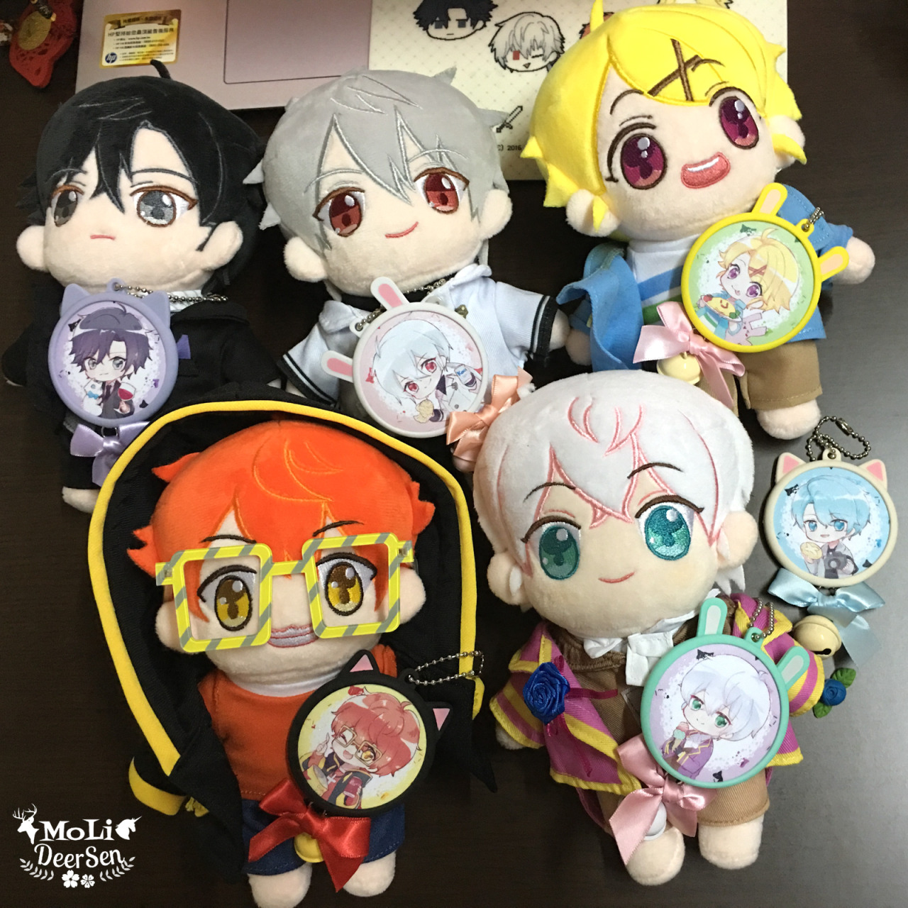 mystic messenger plushies