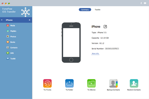FonePaw iOS Transfer 6.0.0 download the last version for ipod