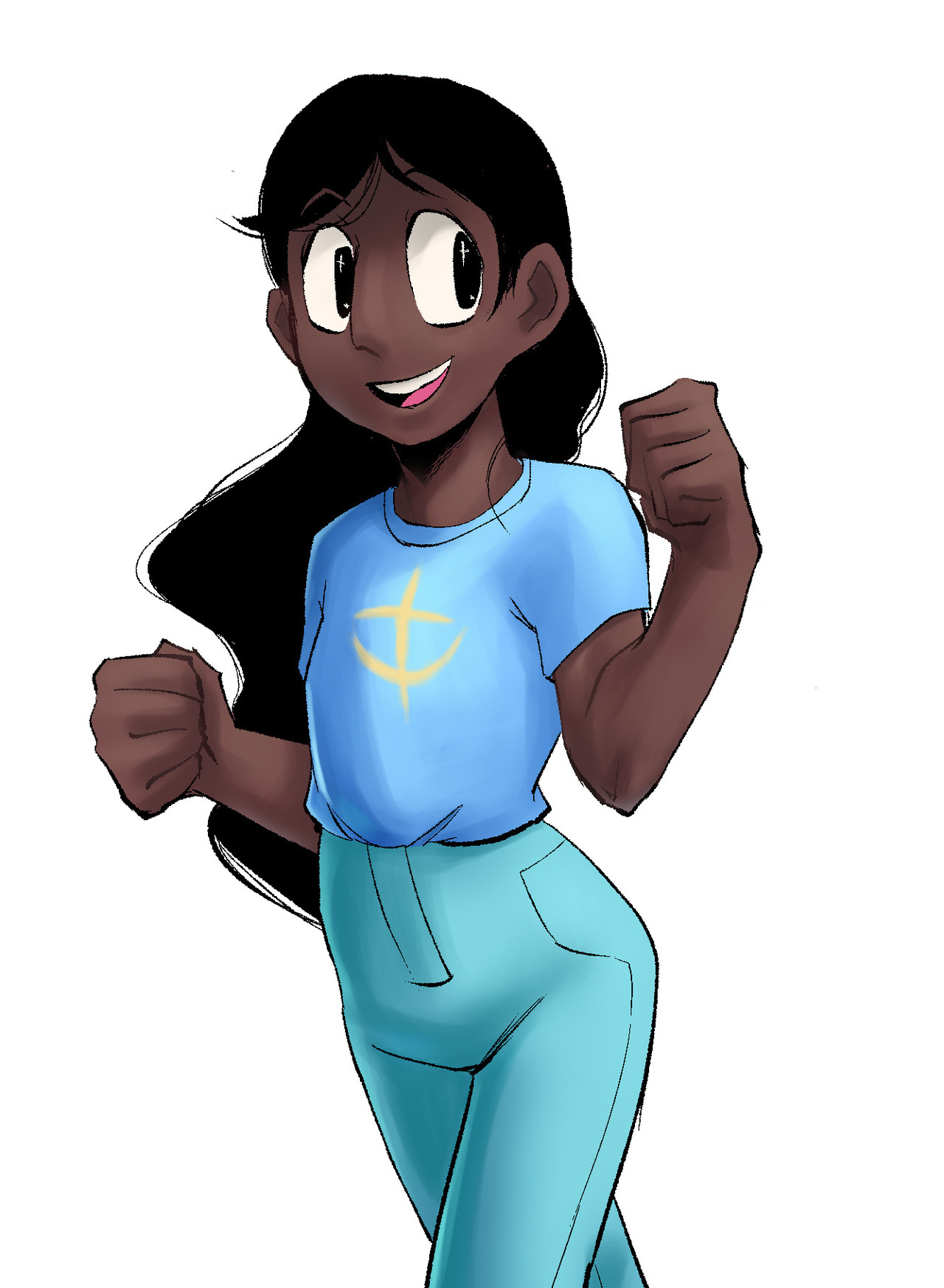 i used to draw connie wearing different t-shirts, here’s one more for the old times