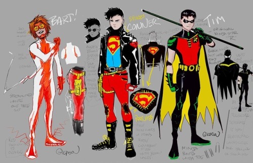 dcmultiverse:First look at new Young Justice comic by Brian M....