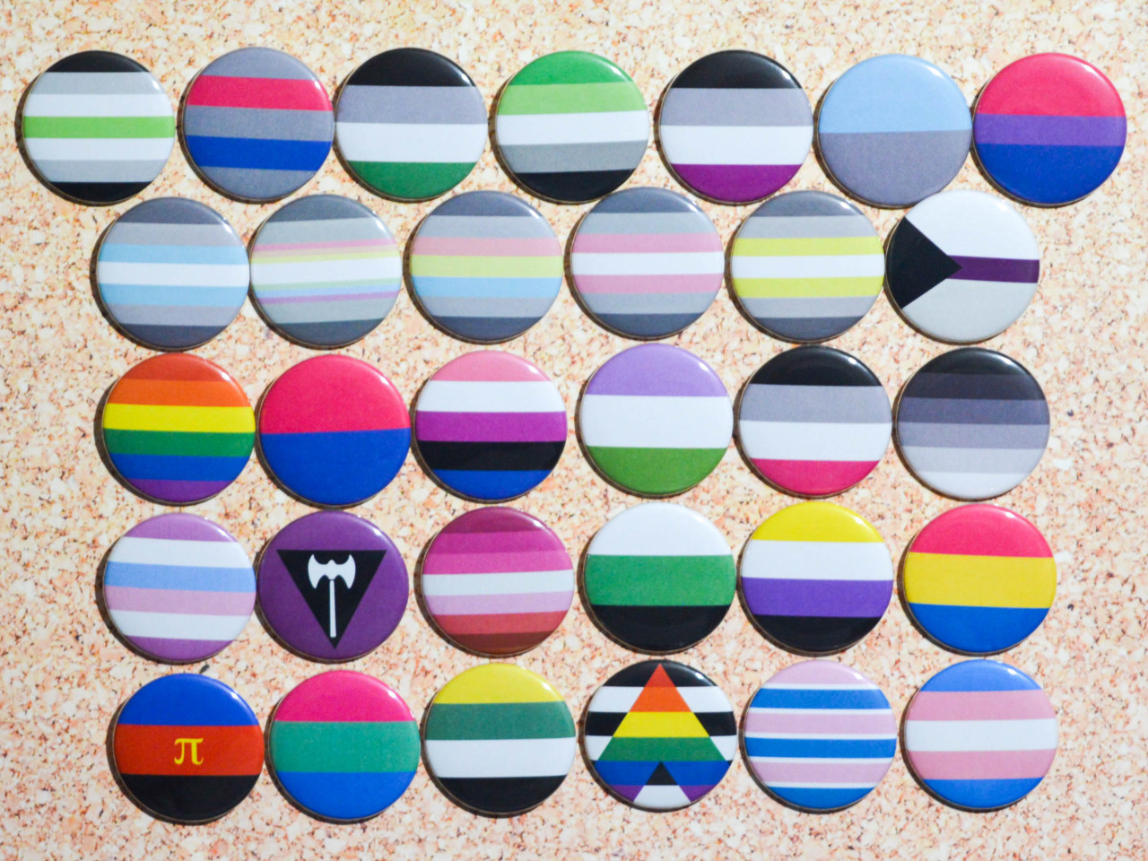 creative gay pride pins