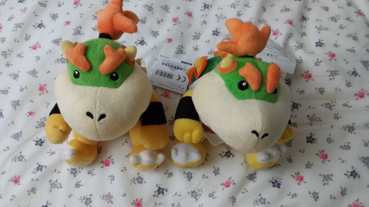 real bowser jr plush