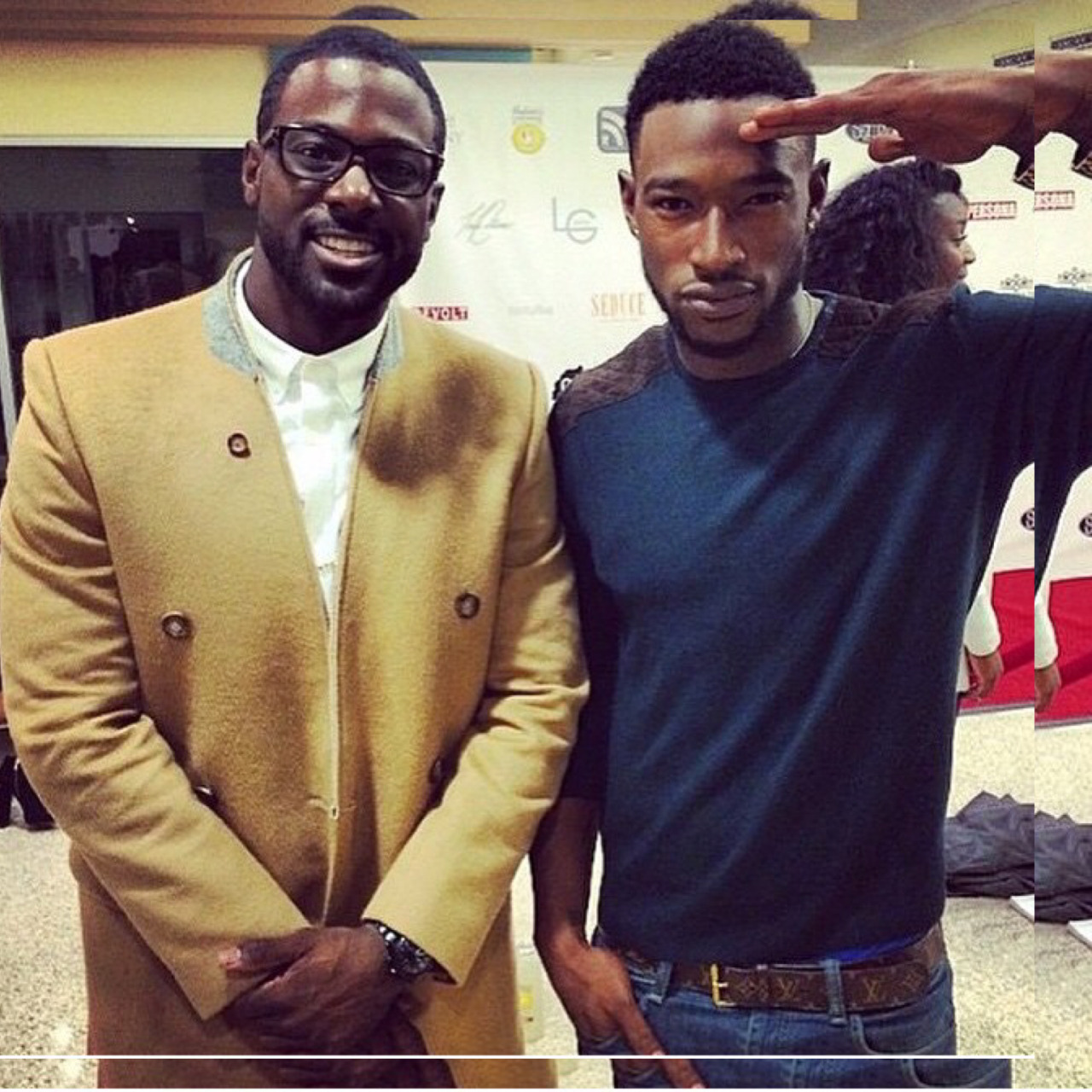 👑😍🍫💛 #lance gross #kevin McCall #yasss #handsome...