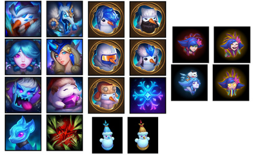 leaguekawaii:Nuevas skins, splash art, iconos, gestos y...