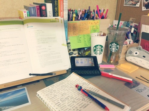 study studyspo studyblr study mode study mood study motivation smartblr smartspo starbucks sbux stationery study blog korean