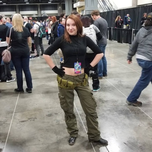 Kim Possible cosplay @ #awesomecon2018 (at Walter E. Washington...