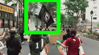 クルド人逮捕の渋谷抗議デモに  ANTIFAの旗が発見されネットで話題に…[トランプ大統領「米国はANTIFAをテロ組織に指定する！」]