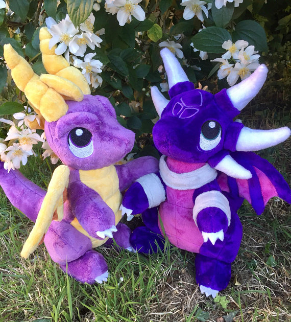 cynder the dragon plush