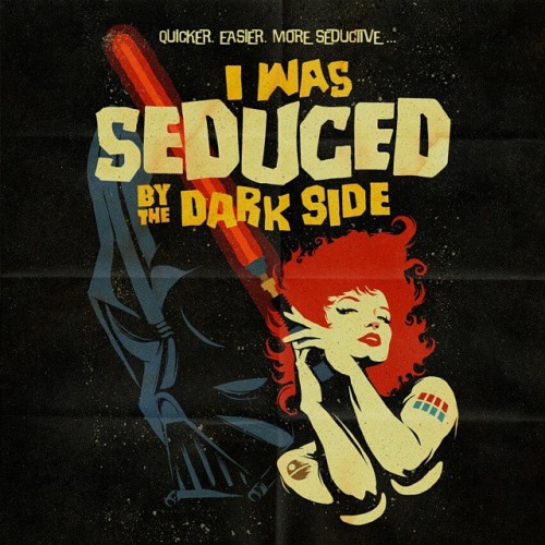 notpulpcovers:Quicker. Easier. More Seductive.﻿Jedi in the...