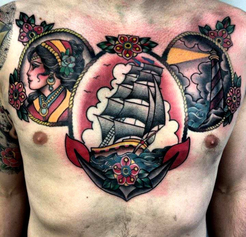 Tattoo done by Adam Machin
