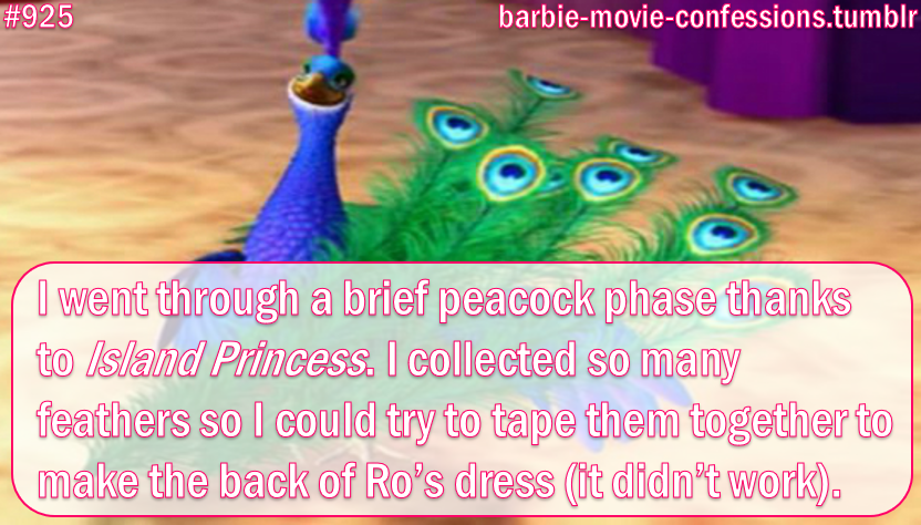 barbie peacock movie