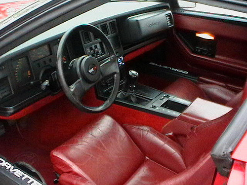 Car Interiors Submission My 1985 C4 Corvette Interior