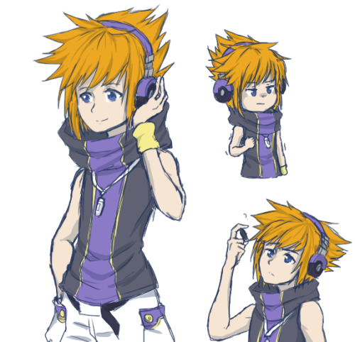 eneysaneko:Recently finish reading TWEWY, so I have to draw my...