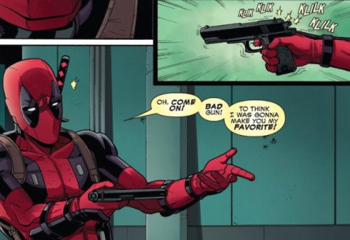 kookookafreakinchoo:Deadpool vs. The Punisher #5