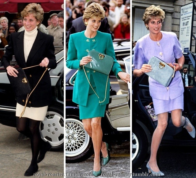 Royal Roaster - Princess Diana - Salvatore Ferragamo bags