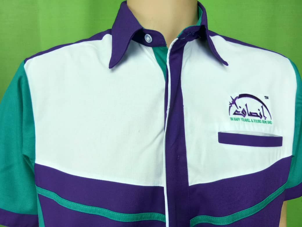 Kemeja Korporat Terkini Polo Jacket Uniform Design Uniforms