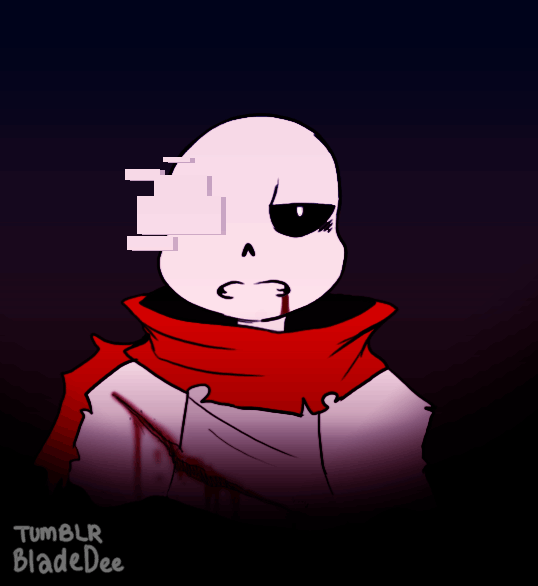 Undertale Gifs — bladedee: Aftertale!Sans animation :DDD...