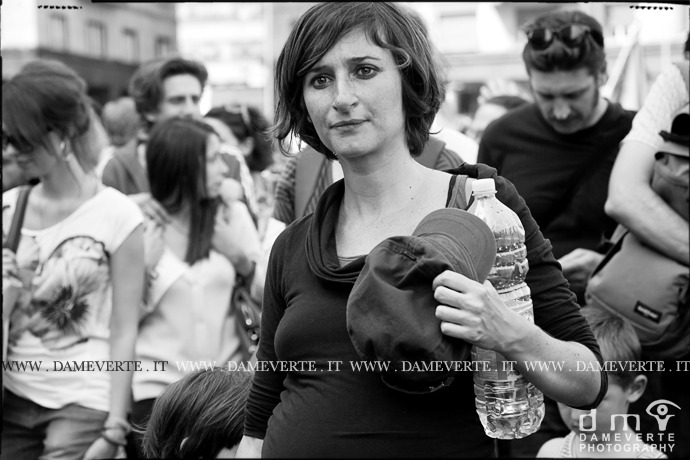 Manifestazione. 25 aprile 2013 - Milano. Donne ®Esistenti © DameVerte Photography Studio - Essere Donne Project. All rights reserved. My work may not be reproduced, copied, edited, published, transmitted or uploaded in any way without my written...