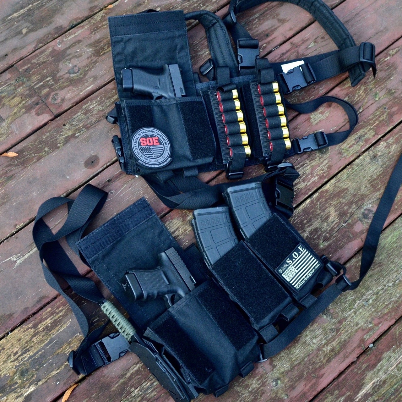 My chest rig set-ups: Shellback Tactical Banshee... - Videos & Reviews ...