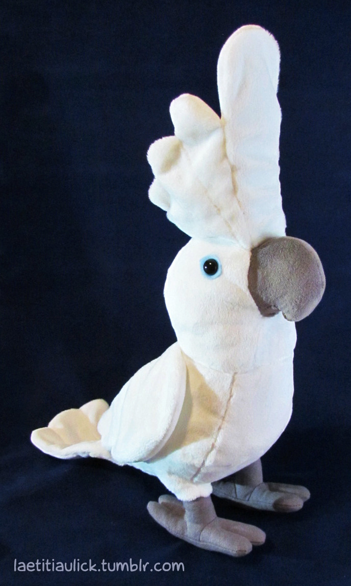 umbrella cockatoo plush