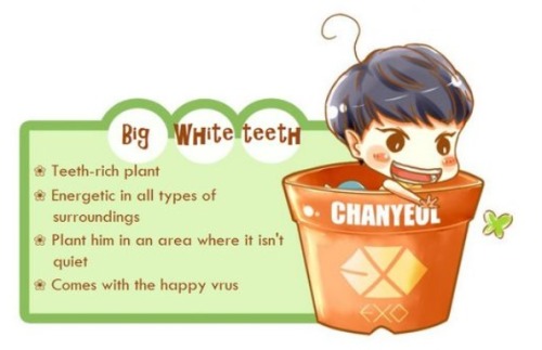 cookiezmonstyr:Collect All 12 of the Adorable EXO Plants!...