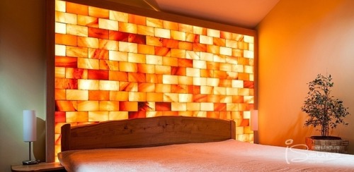 stfueveryone:sixpenceee:Bricks made from Himalayan salt. A...