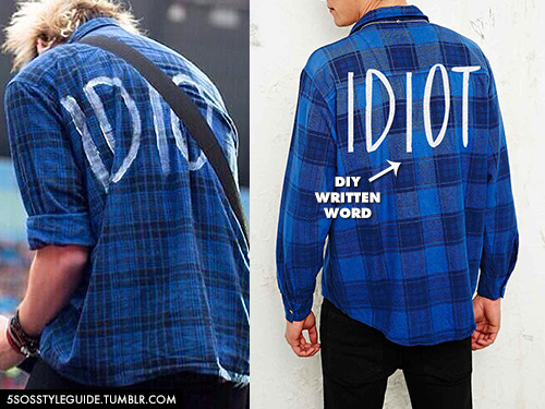 michael clifford idiot shirt