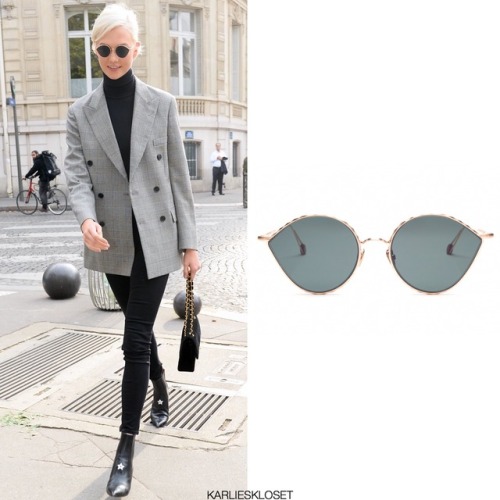karlie kloss ahlem sunglasses candid september 2017 style