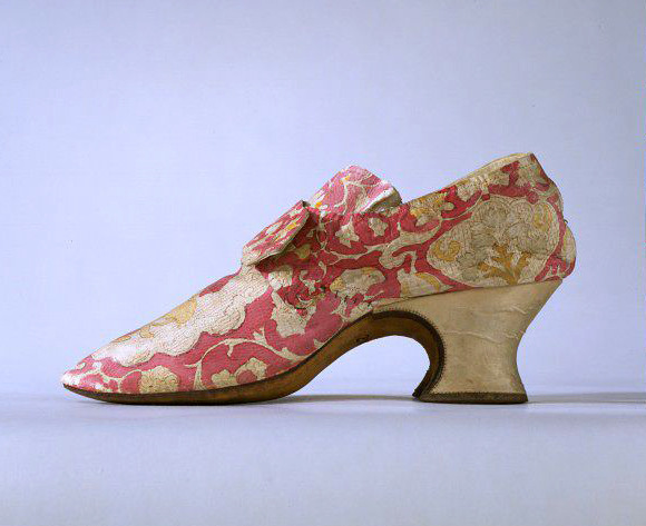 Madame de Pompadour (1760s shoes made in Brussels, Belgium)