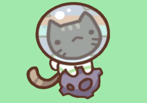 spacekitty space icon hyperbeard kawaii cute kitty outerspace